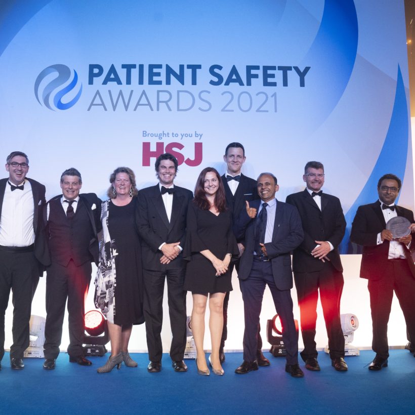 Revolutionary Cambridge technology SAFIRA® awarded HSJ Patient Safety Innovation of the Year